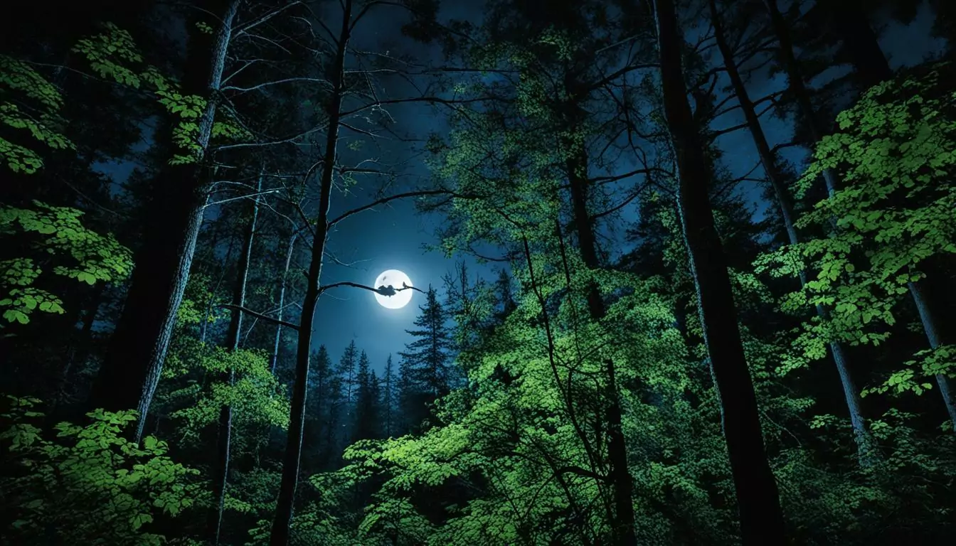 Descobrindo os Habitantes Noturnos da Floresta