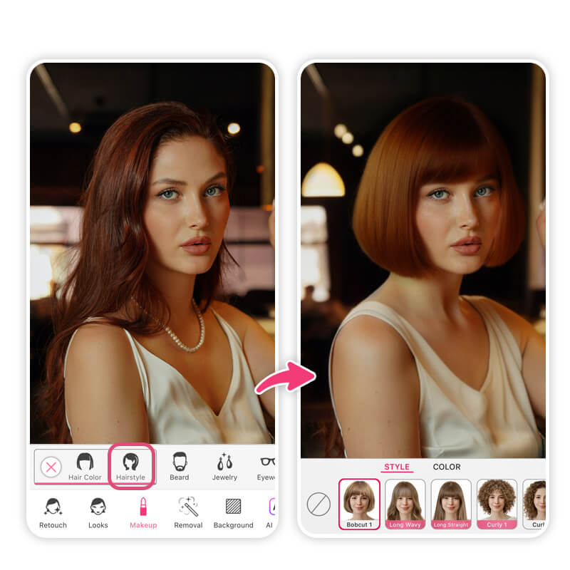 Transforme seu visual com apps capilares! Você já imaginou como seria mudar o visual do seu cabelo sem precisar ir ao salão?